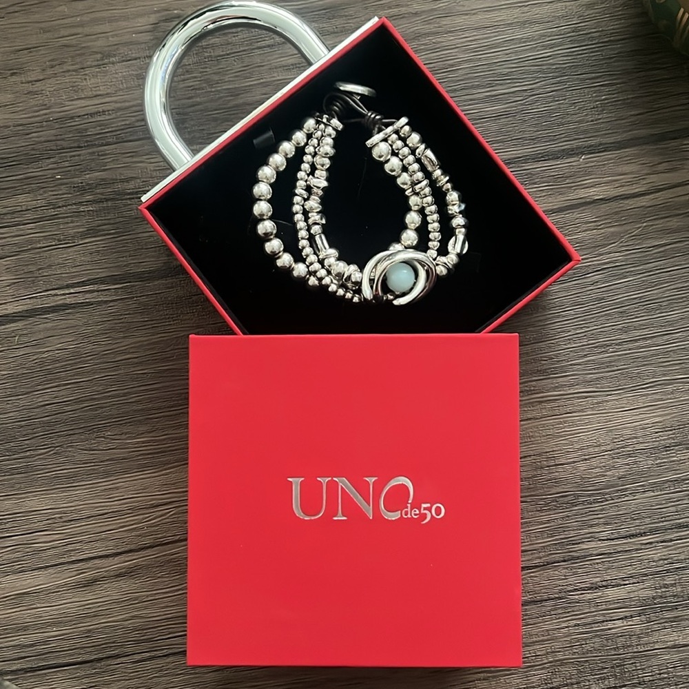 UNO de 50 full moon bracelet